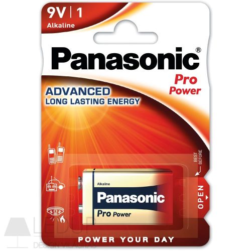 Panasonic 9V blokk elem 1 db