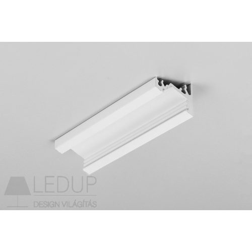 LED profil CORNER10 BC/UX 2000 mm fehér