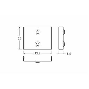 rögzítő W flexibilis kúpos inox
