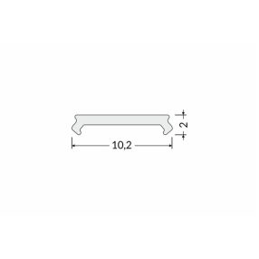 TOPMET Fedlap C2 click 1000 mm mm víztiszta TOPMET Fedlap C2 click 1000 mm mm víztiszta