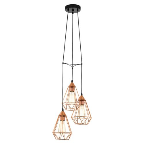 EGLO 94196 TARBES függesztett lámpa 3X60W 
