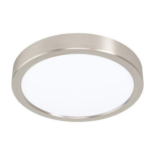 FUEVA 5 4000K LED falon kívüli kerek mattkróm lámpa, 17W 2100lm 4000K