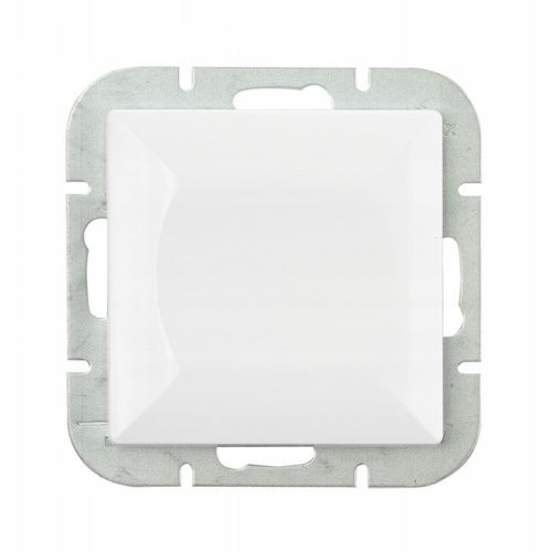 Keresztkapcsoló megvilágítva - fehér (WP-8P/S)