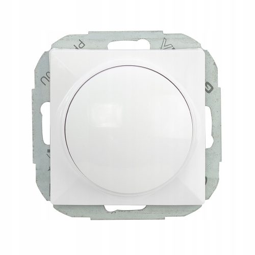 Elektronikus dimmer nyomógombos - forgatható - fehér (SO-1P)