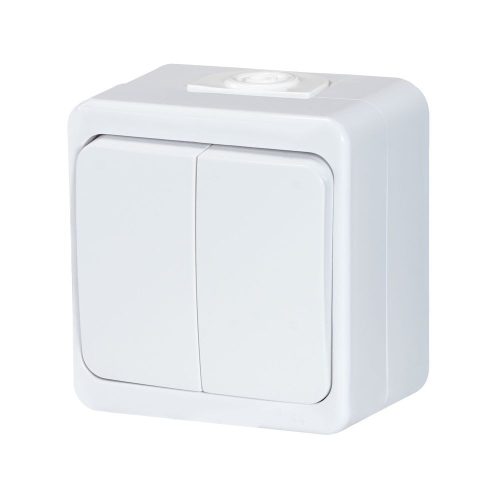 Two-pole switch s/m 10A, 250V IP44 (WNT-2S)
