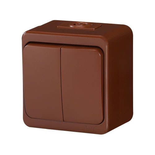 Two-pole switch s/m 10A, 250V IP44 (WNT-2S)