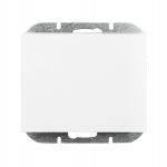 Süllyesztett váltókapcsoló, lépcsőkapcsoló, megvilágított - fehér (WP-5O/S)