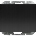 Süllyesztett váltókapcsoló, lépcsőkapcsoló, megvilágított - fekete matt (WP-5O/S)