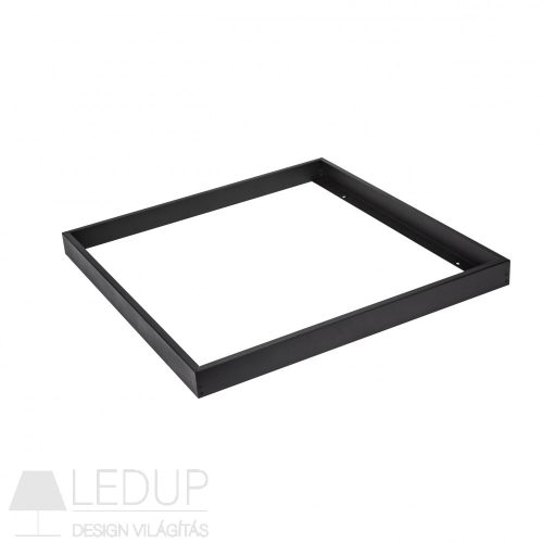 Frame to mounted fixture surface luminaire ALIGINE LINE 600x600mm black