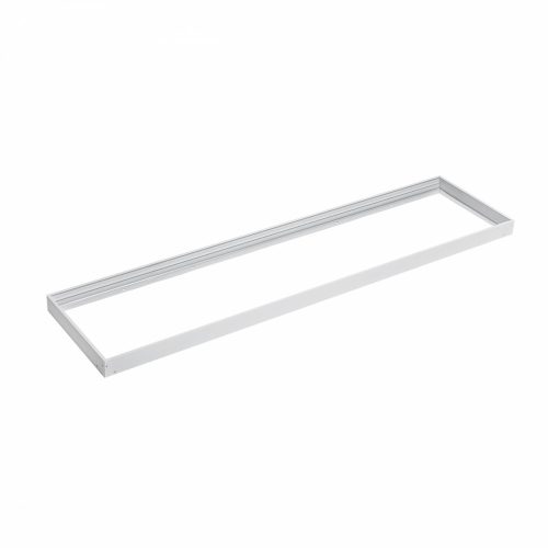 FRAME FOR SURFACE MOUNTING LUMINAIRE ALGINE SLIM / BACKLIGHT 300X1200X70MM WHITE FOLDED