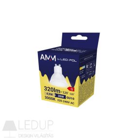 LED AMM GU10 4,9W WW