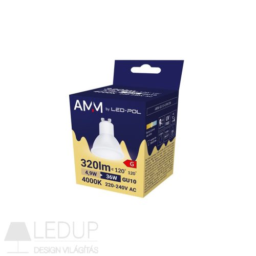 [OUTLET] LED AMM GU10 4,9W NW