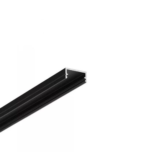 TOPMET LED profil BEGTON12 J/S 2000 mm fekete eloxált - kiszerelés