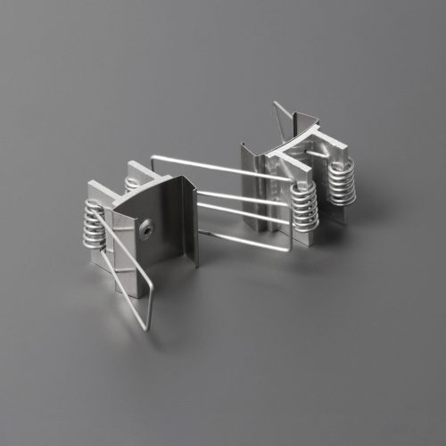 rögzítő U7 rugó inox /műanyag zsák