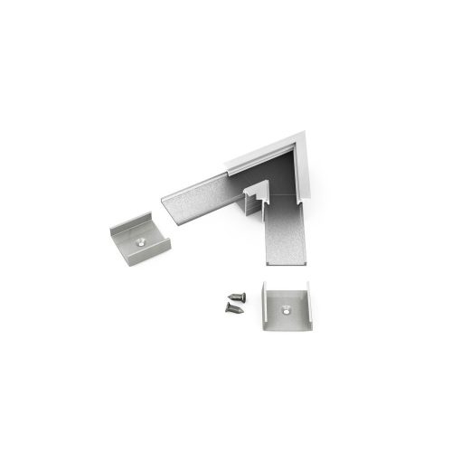 connector LINEA-IN20 60deg anod. /plastic bag