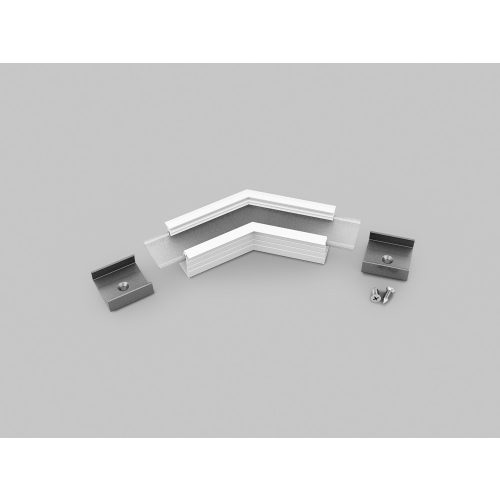 connector LINEA-IN20 135deg white painted /plastic bag
