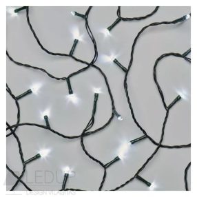 LED karácsonyi fényfüzér, 18 m, kültéri és beltéri, hideg fehér, időzítő   LED karácsonyi fényfüzér, 18 m, kültéri és beltéri, hideg fehér, időzítő