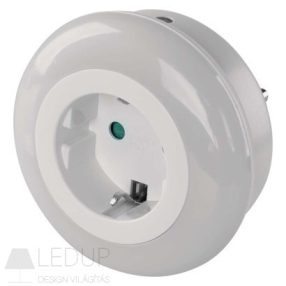 Led éjjeli fény dugalj fotoszenzorral Emos