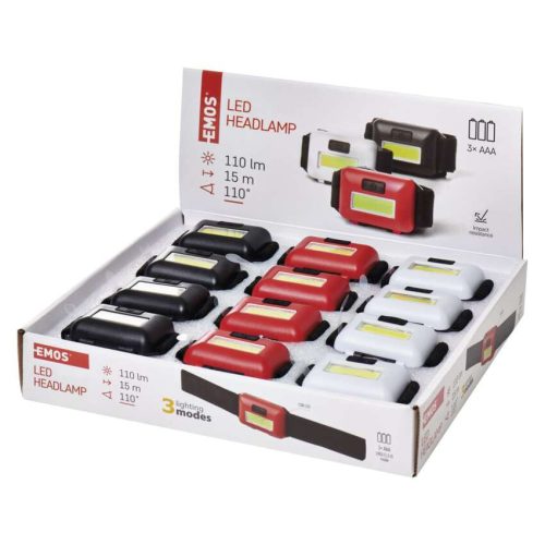 EMOS COB LED Fejlámpa 1W 110lm