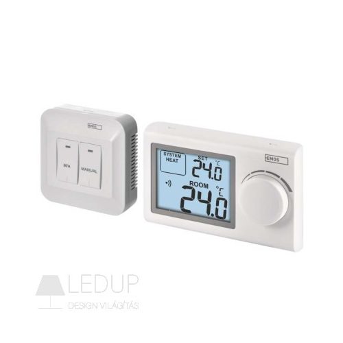 Vezeték nélküli termosztát Emos