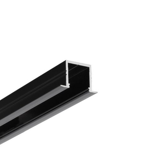 TOPMET LED profil SMART-IN16 BC3/U4 2000 mm fekete  