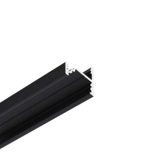 TOPMET LED profil CORNER10.v2 A1C/U1 1000 mm fekete eloxált 
