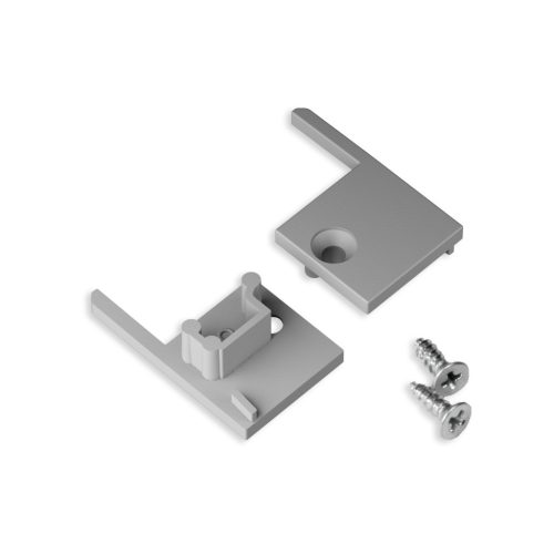 TOPMET végzáró UP-TILE10 szürke - kiszerelés (1 pár)