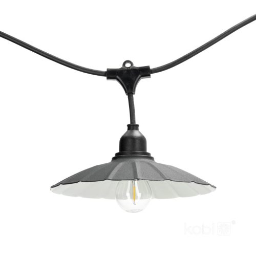 Lampshade for CRETE LS M1 black 5 pcs Kobi Design