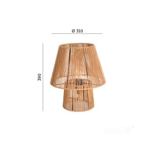 Table lamp BOHO SIMBU LS 1xE27 Kobi Design Table lamp BOHO SIMBU LS 1xE27 Kobi Design