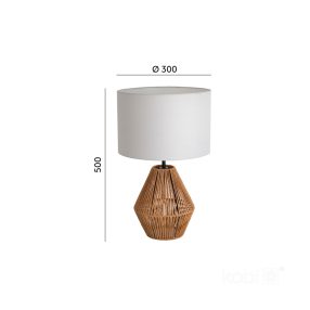 Table lamp BOHO SIBU ST 1xE27 Kobi Design Table lamp BOHO SIBU ST 1xE27 Kobi Design