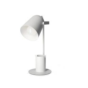 Lampka biurkowa ROLIG 1xE27 biała Kobi Lampka biurkowa ROLIG 1xE27 biała Kobi