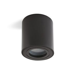 Downlight AQUARIUS 1xGU10 round IP44 black Kobi Downlight AQUARIUS 1xGU10 round IP44 black Kobi