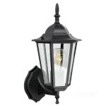 Garden wall lamp LO4101 1xE27 IP54 black Kobi