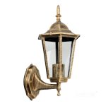 Garden wall lamp LO4101 1xE27 IP54 gold Kobi