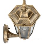 Garden wall lamp LO4101 1xE27 IP54 gold Kobi