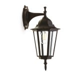 Garden wall lamp LO4102 1xE27 IP54 black Kobi