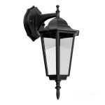 Garden wall lamp LO4102 1xE27 IP54 black Kobi