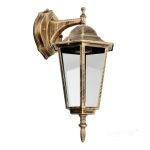 Garden wall lamp LO4102 1xE27 IP54 gold Kobi