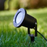 Garden lamp BLAKE 2 1xGU10 IP65 black Kobi