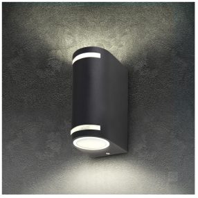 Garden wall lamp QUAZAR 9 2xGU10 IP44 grey Kobi Garden wall lamp QUAZAR 9 2xGU10 IP44 grey Kobi