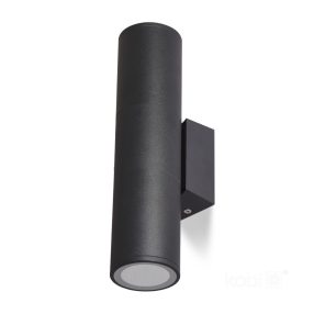 Garden wall lamp QUERK 3 2xGU10 IP44 black LED2B Garden wall lamp QUERK 3 2xGU10 IP44 black LED2B
