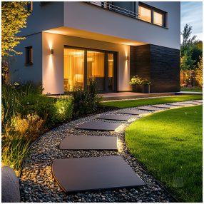 Garden wall lamp QUERK 5 2xGU10 IP54 black LED2B Garden wall lamp QUERK 5 2xGU10 IP54 black LED2B