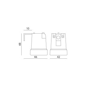 Lamp holder K003 E27 Kobi Lamp holder K003 E27 Kobi