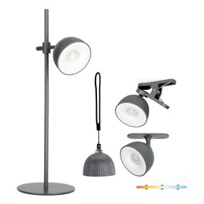 Lampka biurkowa LED ORBI 2,5W CCT szara Laitica Lampka biurkowa LED ORBI 2,5W CCT szara Laitica