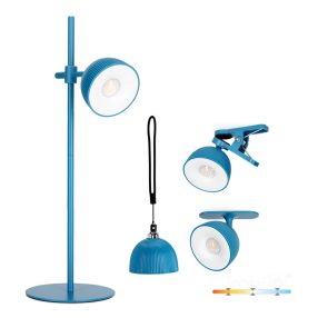 Lampka biurkowa LED ORBI 2,5W CCT niebieska Laitica Lampka biurkowa LED ORBI 2,5W CCT niebieska Laitica