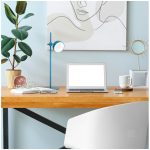 Lampka biurkowa LED ORBI 2,5W CCT niebieska Laitica