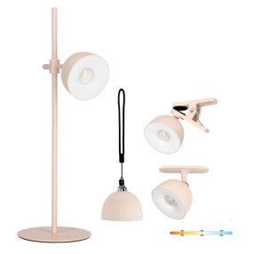 Lampka biurkowa LED ORBI 2,5W CCT różowa Laitica Lampka biurkowa LED ORBI 2,5W CCT różowa Laitica