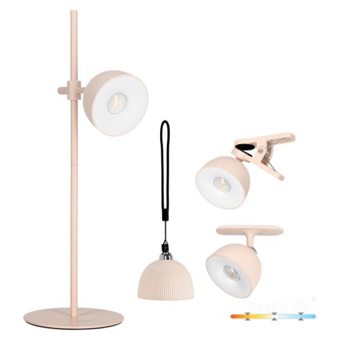 Lampka biurkowa LED ORBI 2,5W CCT różowa Laitica