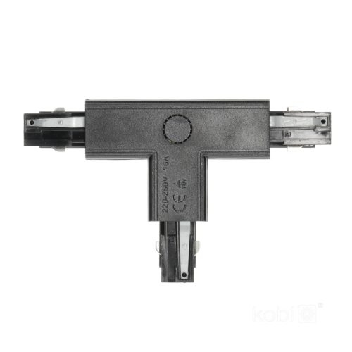 External connector for 3-circuit track T black Kobi