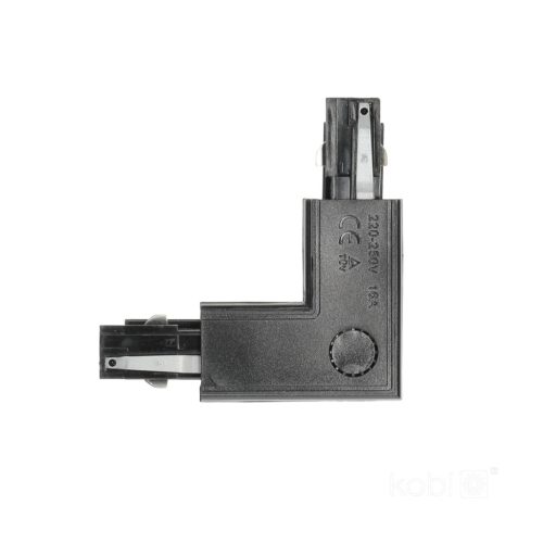 External connector for 3-circuit track L LEFT black Kobi